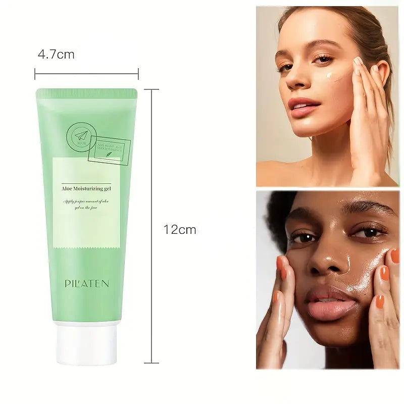 Gel d'Aloe Vera pour Hydratation et Soin Rafraîchissant du Visage